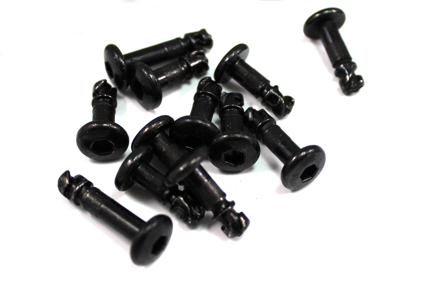 Honda CBR900RR Fireblade 1992-99 Black Hex Allen Key Dzus Fastener Fairing Kit