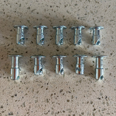 Norton Commander 10x Dzus Fasteners Fairing Panel Quick Release Fastener Quarter Turn Fasteners Slotted 55.1208, 55.1228, 55.1209