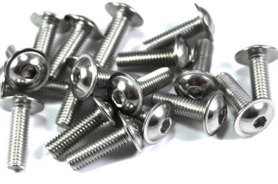 Kawasaki Ninja ZX-10R 2016-2020 Stainless Fairing Bolts Screen Bolt Screw Wellnut Kit