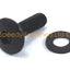 Black Aluminium Screen Bolts m4 x 16mm (10mm diameter head) Allen Key Button Head