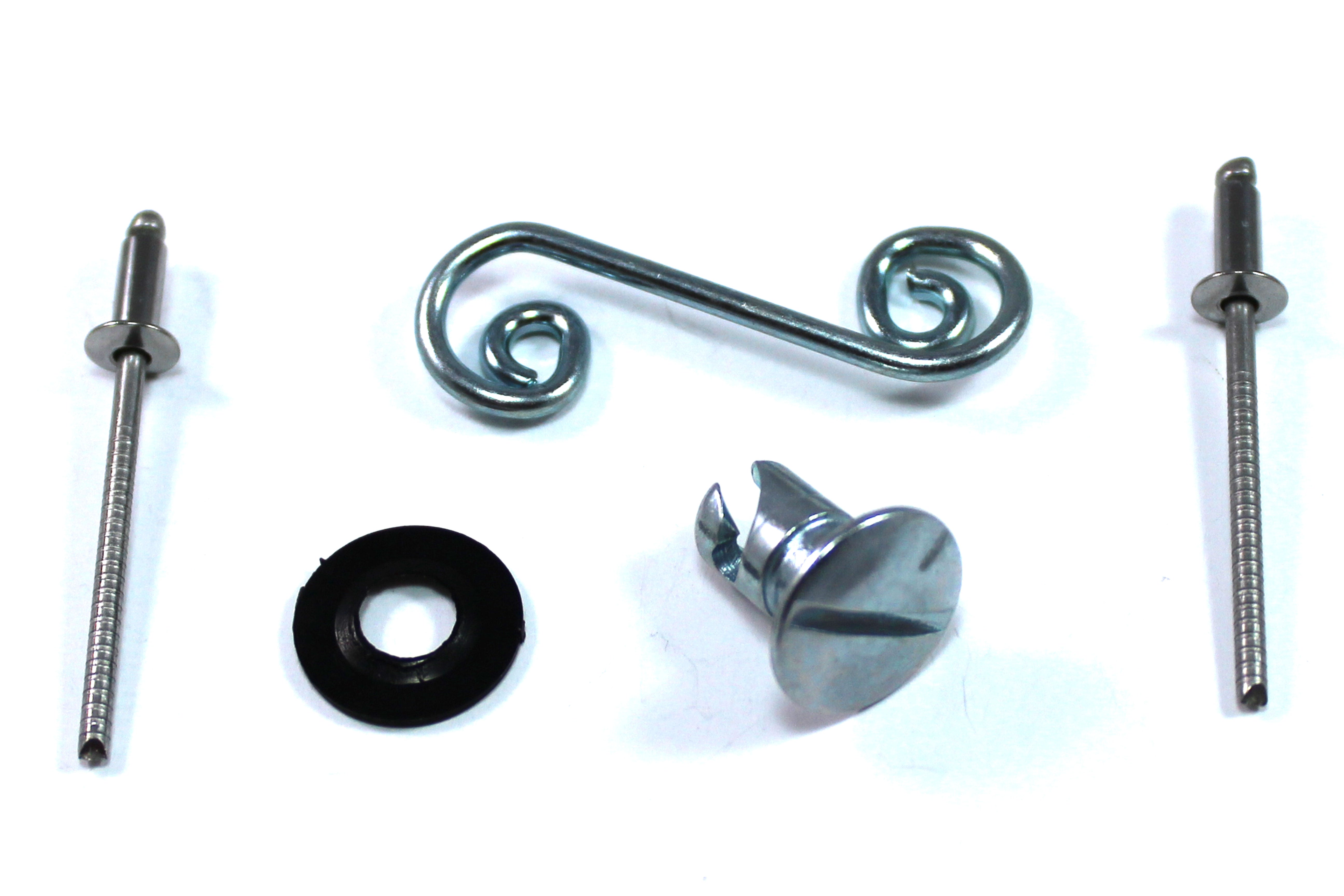 Dzus D4 AJ5 40 Panel Quick Release Fastener Quarter Turn Slotted + Wir