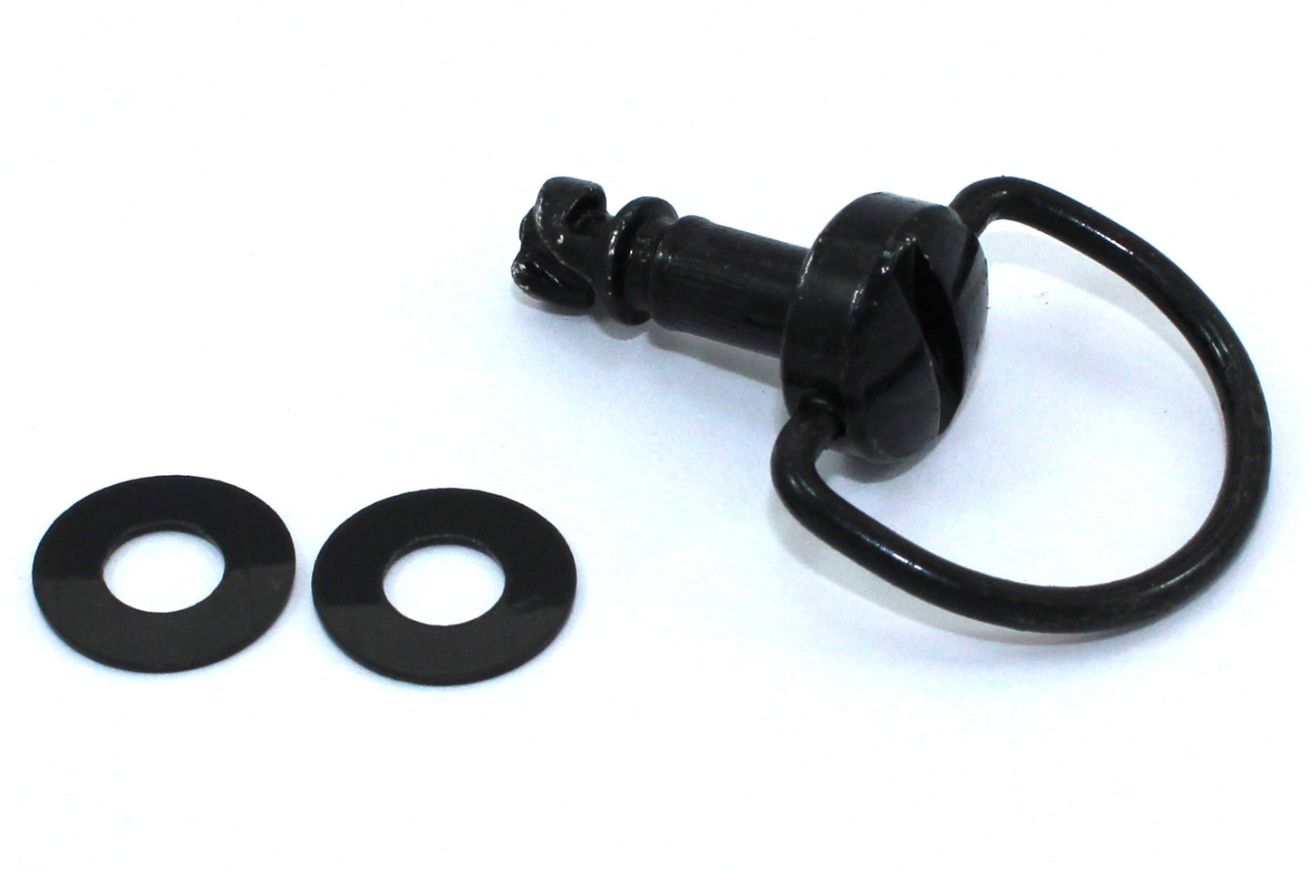 Dzus Fasteners D-Ring Bail Handle Black Zinc Panex Studs 6mm (No Receptacle)