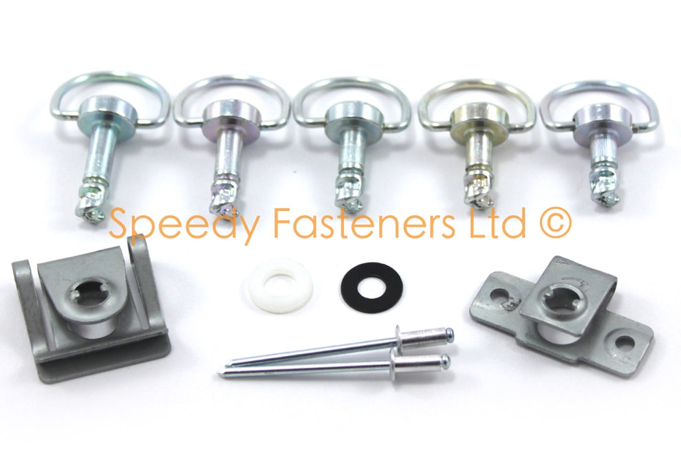 Dzus Fasteners Sizing Kit for 6mm Studs Motorcycle Fairing Panels
