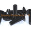 Black Aluminium Fairing Bolts m6 x 20mm (14mm diameter head) Allen Key Button Head