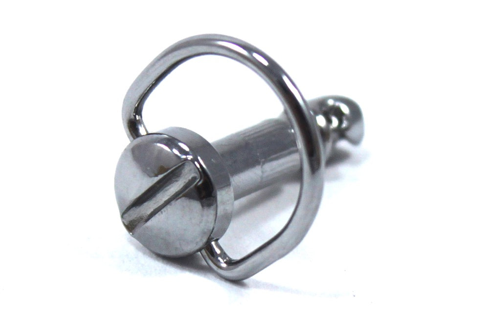 Dzus Fasteners Ducati D-Ring Bail Handle Silver Zinc Panex Studs Small 4mm (No Receptacle)