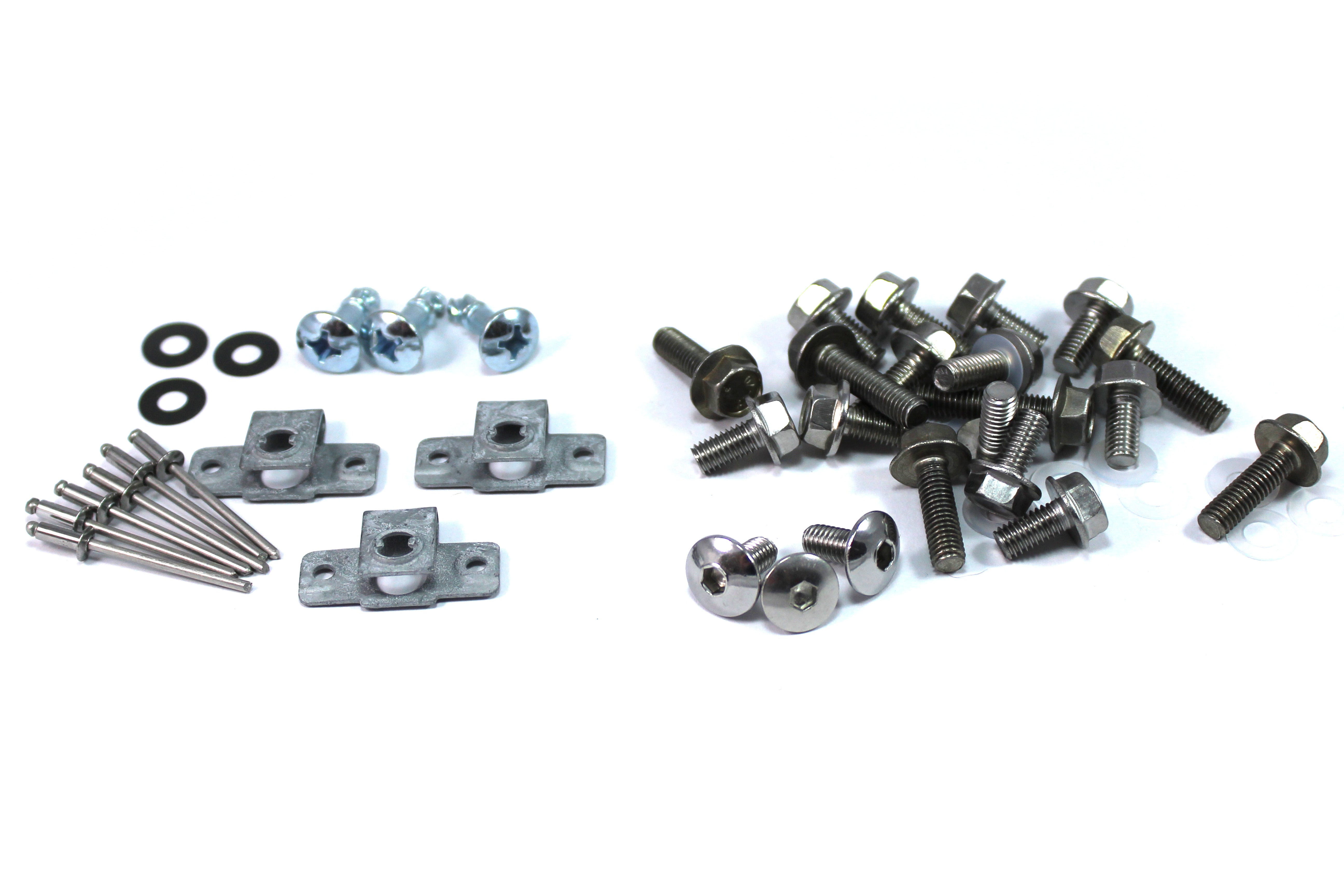 Dzus Fastener Kit For Suzuki DRZ400 / DRZ250 Airbox Cover - Quick Release Clip Set