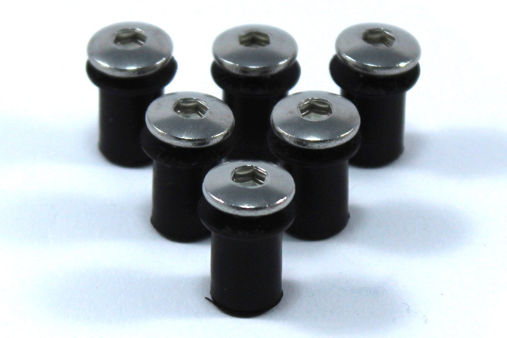 Fairing Bolt Kit For Honda CBR600RR 2007-2008 – High Strength Black Alloy Screw Set