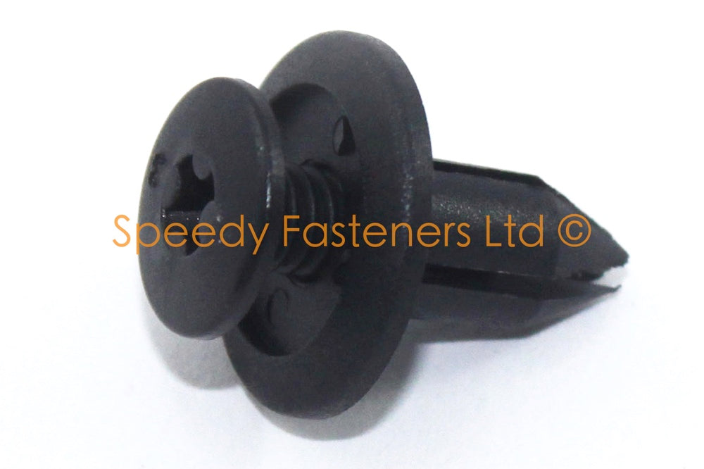 Plastic Screw Rivets Scrivets 6mm x 13mm Short – Speedy Fasteners